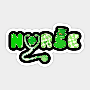 Nurse St. Patrick's Day Sticker